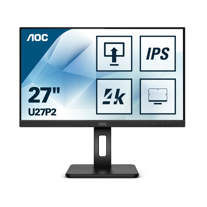 AOC U27P2 - LED monitor - 27"