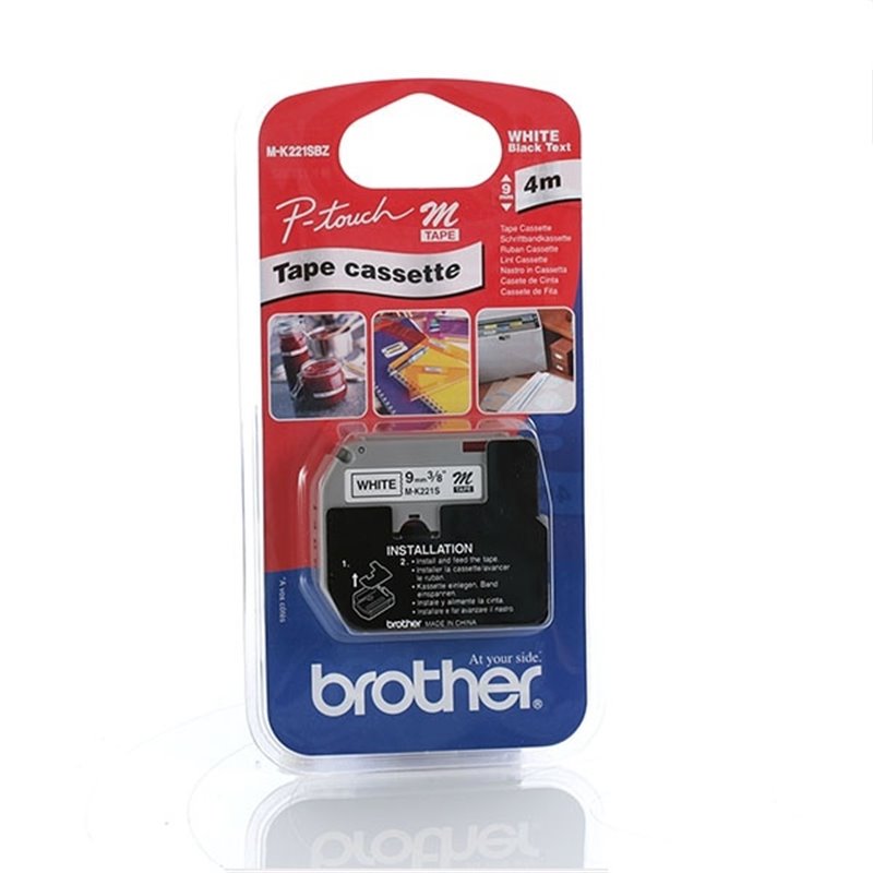 Brother MK221SBZ Labelling Tape (9mm) label-making tape