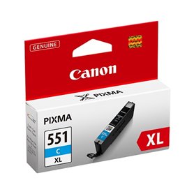 Canon CLI-551C XL - Hohe Ergiebigkeit - Cyan - Original - Tintenbehälter