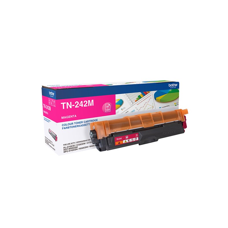 Brother TN242M - magenta - original - toner cartridge