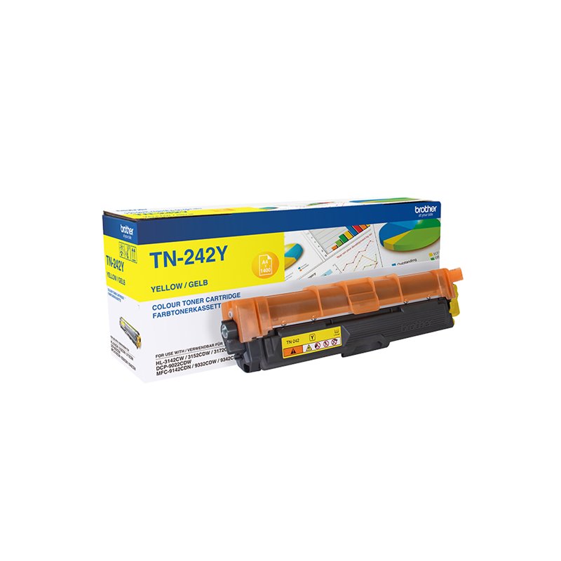 Brother TN242Y - Gelb - Original - Tonerpatrone