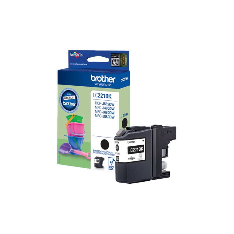Brother LC-221BK ink cartridge
