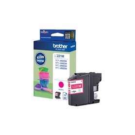 Brother LC221M - Magenta - Original - Tintenpatrone