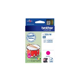 Brother LCLC22UM - XL - Magenta - Original - Tintenpatrone