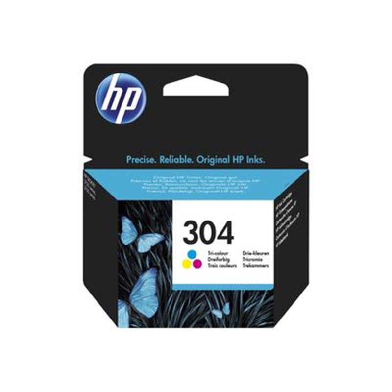 HP 304 - Tricolor - original - ink HP 304 - Tricolor - original - ink
