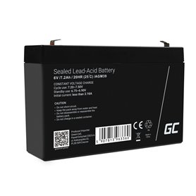 Battery AGM VRLA Green Cell 6V 7.2Ah