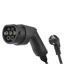 GC EV PowerCable 3.6kW Schuko - Type 2 mobile charger for charging electric cars and Plug-In hybrids