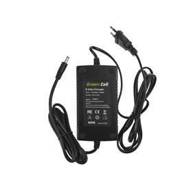 Green Cell® 36V E-Bike charger 42V 2A Li-Ion 5.5*2.1mm