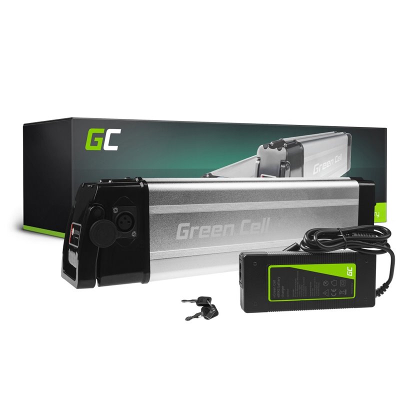 Battery Green Cell Silverfish 36V 11Ah 396Wh Silverfish for E-Bike Pedelec Battery Green Cell Silverfish 36V 11Ah 396Wh Silverfish for E-Bike Pedelec