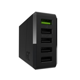 3-port charger Green Cell GC ChargeSource 5 5xUSB 52W with Ultra Charge and Smart Charge