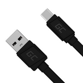 GCmatte USB-C Flat cable 25 cm with fast charging