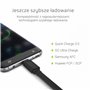 GCmatte USB-C Flat cable 25 cm with fast charging