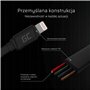 GCmatte Lightning Flat cable 25 cm with fast charging Apple 2.4A