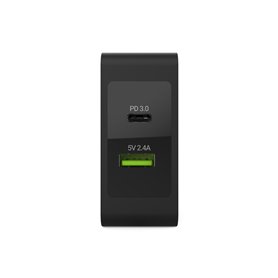 Green Cell Charger USB-C 45W PD with cable USB-C and extra USB port for Asus ZenBook, HP Spectre, HP Envy x2 and others