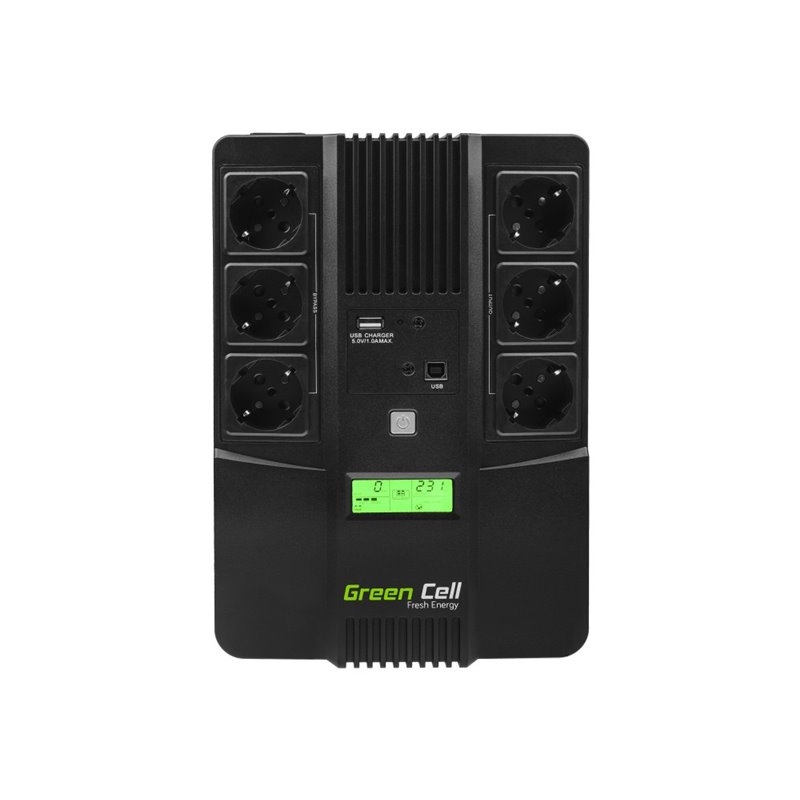 Green Cell ® UPS AiO 800VA LCD