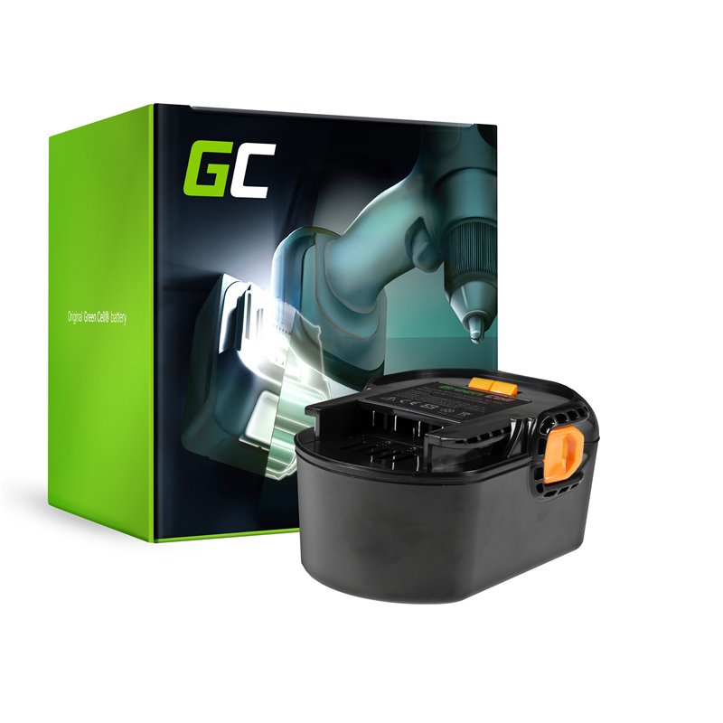 Green Cell Power Tool Battery for AEG BS 14 G BS 14 X 14.4V 3Ah