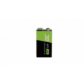 Batteries Rechargeable 2x 9V HF9 Ni-MH 250mAh Green Cell