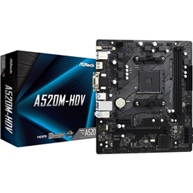 ASRock A520M-HDV - Motherboard - micro ATX