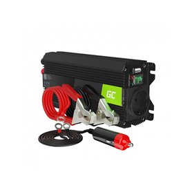 Green Cell® Car Power Inverter Converter 24V to 230V 500W/1000W with USB