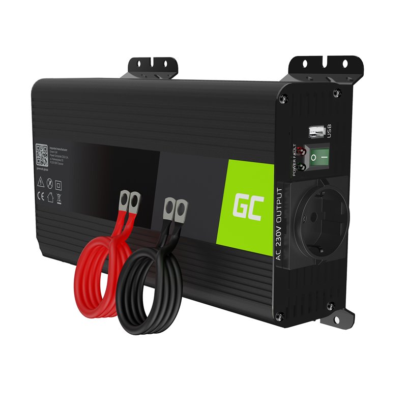 Inverter Green Cell PRO 12V for 230V 500W/1000W Pure sine