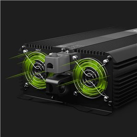 Inwerter Green Cell PRO 12V na 230V 2000W/4000W modified sine wave