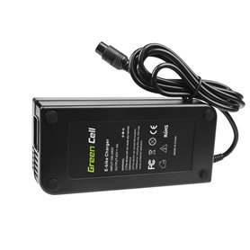 Green Cell Charger 42V 4A (3 pin) for EBIKE batteries 36V