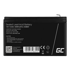 Green Cell AGM Battery 12V 8.5Ah