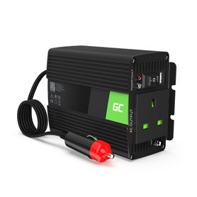 Green Cell® Car Power Inverter Converter 24V to 230V 150W/300W with USB