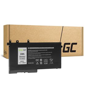 Battery Green Cell 3DDDG 93FTF for Dell Latitude 5280 5290 5480 5490 5495 5580 5590