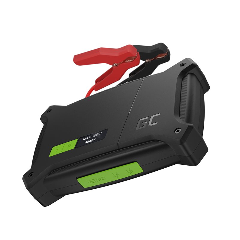 Green Cell GC PowerBoost Car Jump Starter / Powerbank / Car Starter with Charger Function 16000mAh 2000A