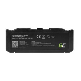 Green Cell Battery (6.8Ah 14.4V) ABL-D1 70140 4624864 for iRobot Roomba e5, e6, i3, i3+, i7, i7+, i8, i8+