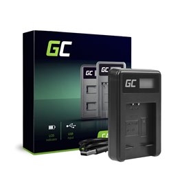 Green Cell Charger CB-2LD, CB-2LF for Canon NB-11L, IXUS 133 135 140 145 150 155 160 165 170 180 PowerShot ELPH 160 A2500