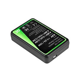 Green Cell Charger AHBBP-501 for GoPro AHDBT-501, Hero 5 Hero 6 Hero 7 HD Black White Silver Edition (4.35V 2.5W 0.6A)