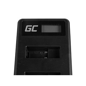 Green Cell Charger AHBBP-501 for GoPro AHDBT-501, Hero 5 Hero 6 Hero 7 HD Black White Silver Edition (4.35V 2.5W 0.6A)