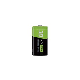 Green Cell Rechargeable Batteries 4x D R20 HR20 Ni-MH 1.2V 8000mAh