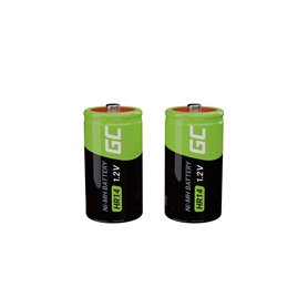 Green Cell Batteries 4x C R14 HR14 Ni-MH 1.2V 4000mAh