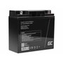 Green Cell AGM VRLA 12V 15Ah maintenance-free battery for the alarm system, cash register, toys