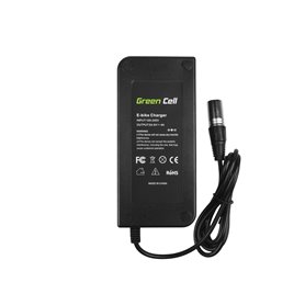 Green Cell Battery Charger 54.6V 4A (XLR 3 PIN) for E-BIKE 48V