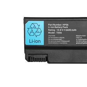 Green Cell Battery TD09 for HP EliteBook 6930p 8440p 8440w Compaq 6450b 6545b 6530b 6540b 6555b 6730b ProBook 6550b