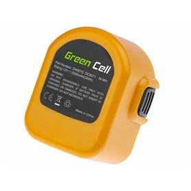 Green Cell Battery (2Ah 12V) A9275 DE9037 DE9071 DE9074 DE9075 for DeWalt / Black&Decker KC120V KC1262F CD12C CD12CA