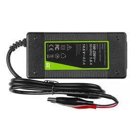 Green Cell Charger for LiFePO4 Batteries 14.6V 4A