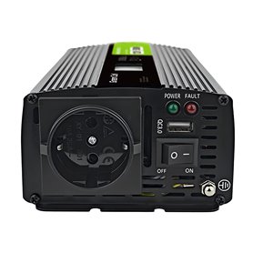 Car Power Inverter Green Cell® 12V to 230V, 500W/1000W