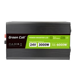 Car Power Inverter Green Cell® 12V to 230V, 500W/1000W
