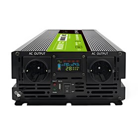 Car Power Inverter Green Cell® 12V to 230V, 500W/1000W