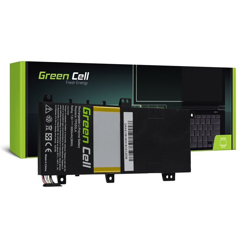 Green Cell Battery C21N1333 for Asus Transformer Book Flip TP550 TP550L TP550LA TP550LD