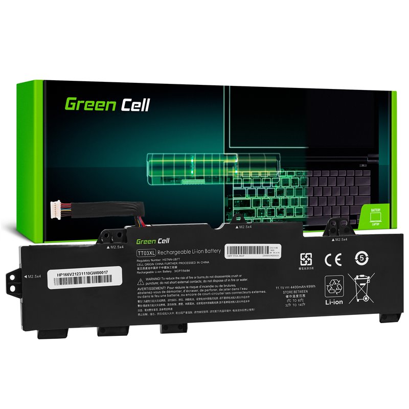 Bateria Green Cell TT03XL do HP EliteBook 755 G5 850 G5, HP ZBook 15u G5