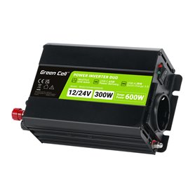 Green Cell® Wechselrichter Spannungswandler 12V auf 230V 300W/600W