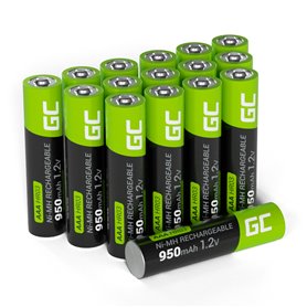 Green Cell 4x AAA HR03 950mAh Battery