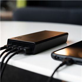 Green Cell GC PowerPlay 20S Power Bank 20000mAh 22.5W PD USB C with Fast Charging Portable Phone Charger for iPhone 15 14 13 12