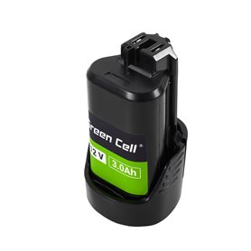 Green Cell 1600A00X79 Battery for Bosch GBA 12V Power Tools 3Ah 12 V
